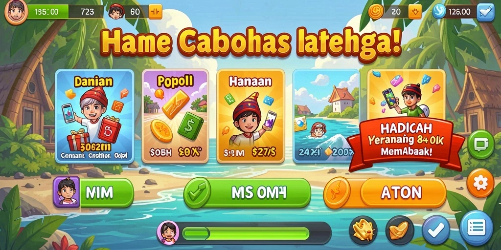 gaswin - Berbagai mode permainan untuk tantangan yang seru.